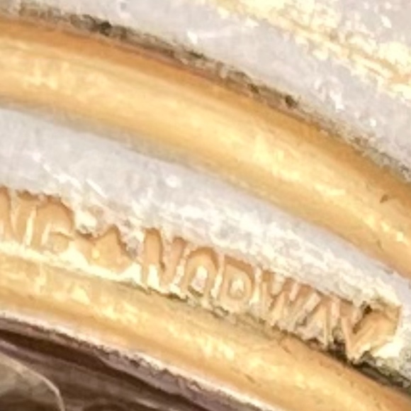 Hroar Prydz Solid Sterling Silver, White Enameled Salt and Pepper Pair / Set - Picture 14 of 16